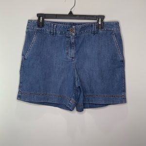 🎉REDUCED Loft Denim Trouser Shorts 5.5”inseam
